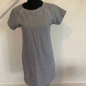 J. Crew Navy and White Textured Sweater